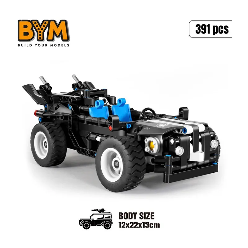 Voiture Swat à construire 391pcs - 6+-3