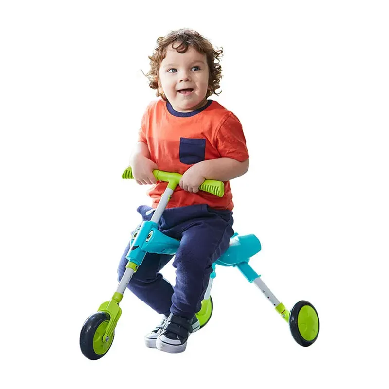 Tricycle Scuttlebug Luciole Jaune/Vert - 12m+-11