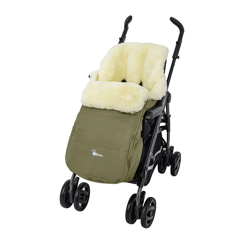 Chancelière Hiver Peau d'Agneau Beige - 9-36m-3