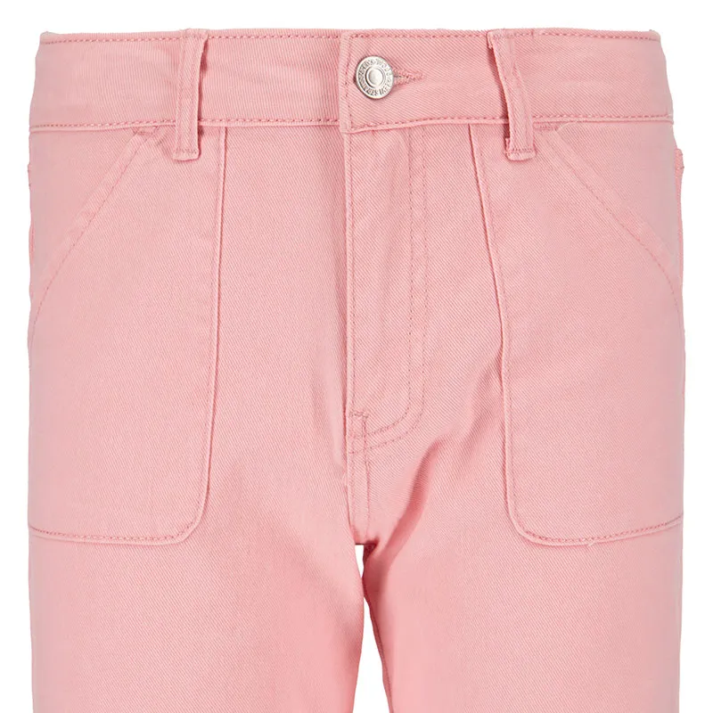 Jean Cropped Wide Leg Junior - Quartz pink-4