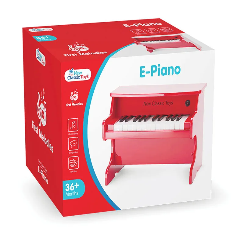 Piano électrique 25 touches Rouges - 36m+-6