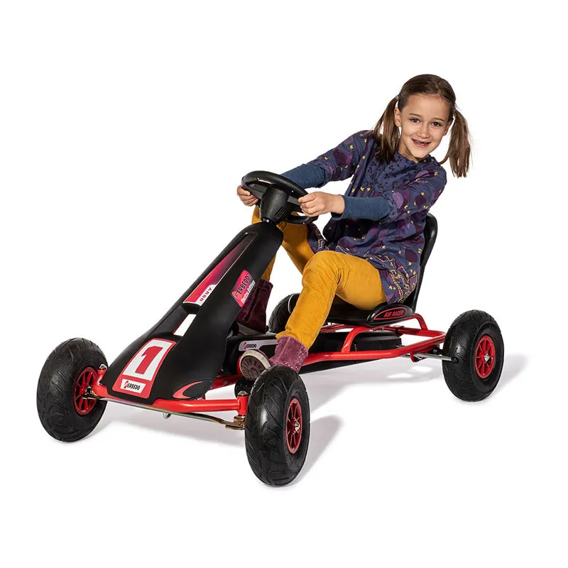 Kart à pédales Ferbedo GoKart AR8G Rouge/Noir - 5+-5