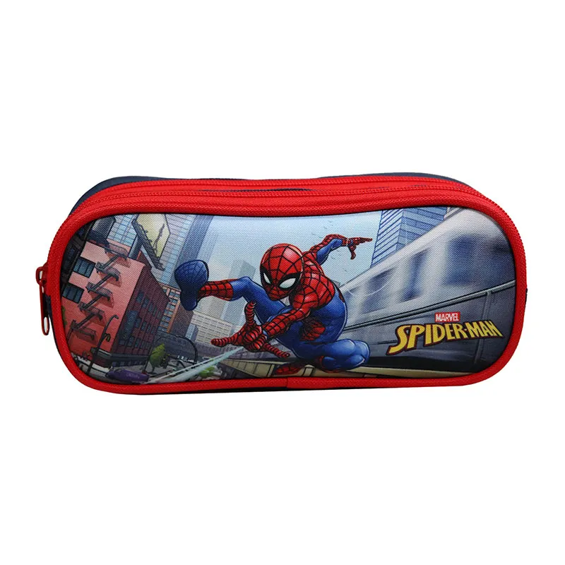 Trousse 2 compartiments Spider-Man Multicolore - 23x10cm-0