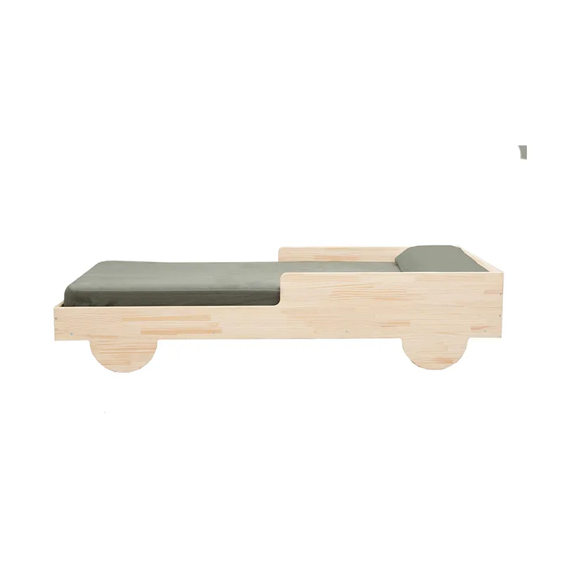 Lit pour voiture Montessori Bois - 45x93x200cm-2