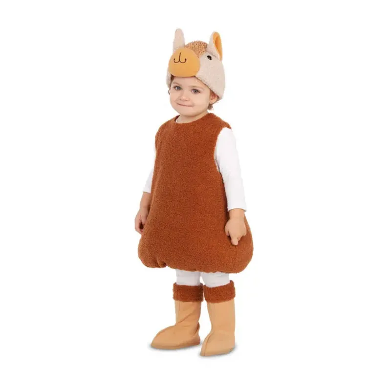 Déguisement Bébé/Enfant - Alpaga en peluche-0