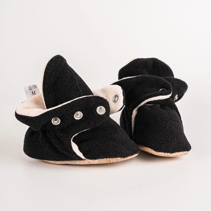 Chaussons Polaire BIO - Noir -4
