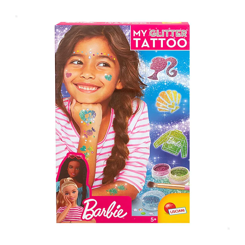 Kit Barbie tatouages paillettes - 5+-0