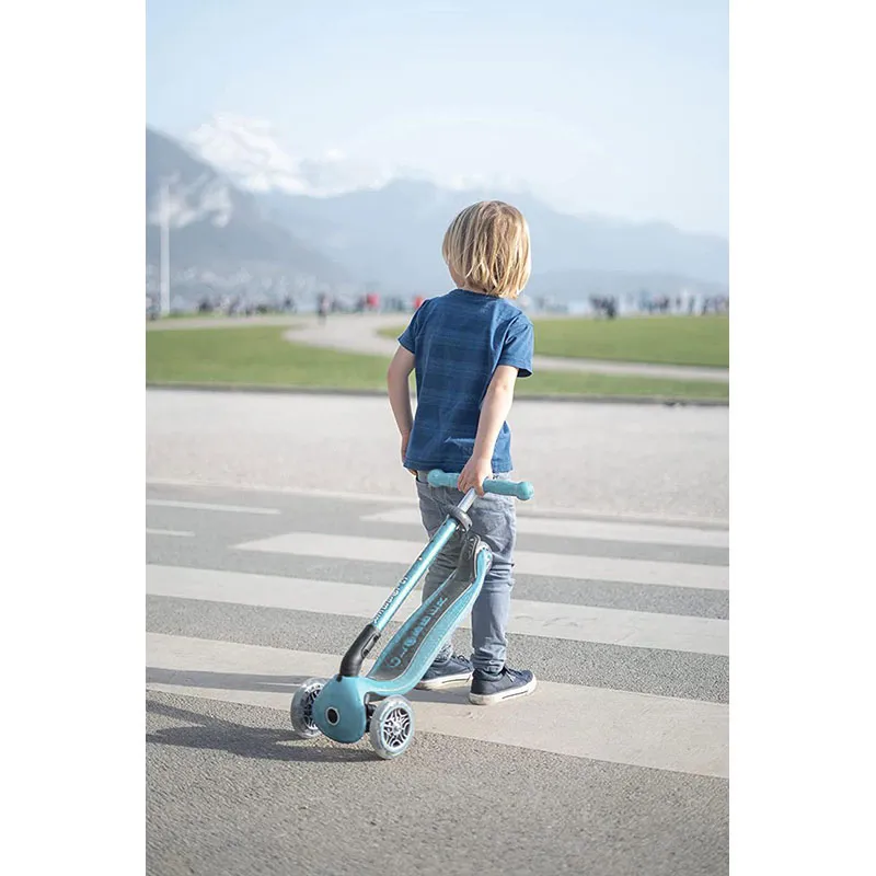 Trottinette 3 roues pliable Primo roues lumi. Rouge - 36m+-13