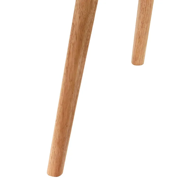 2 Tables gigognes galet Verre Naturel - 60x45cm-4