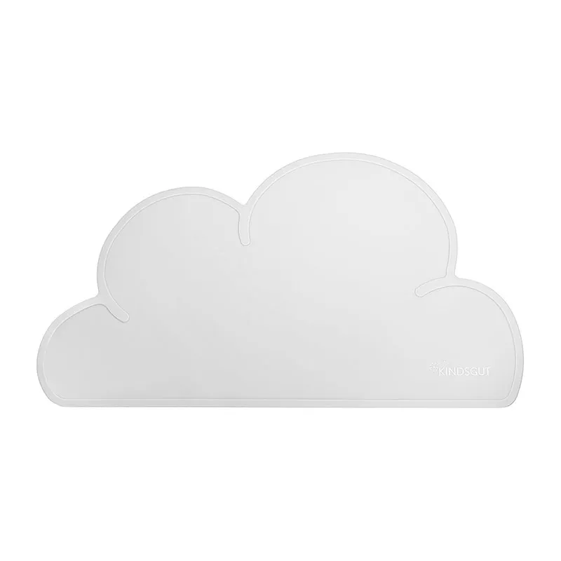Set de table Silicone Nuage Gris clair - 49x27cm-0