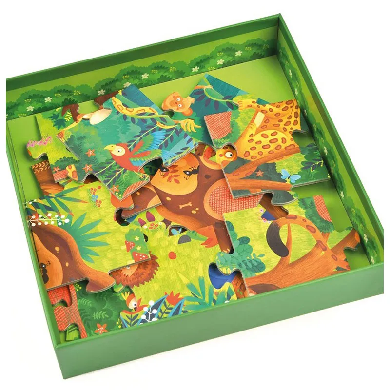 Puzzle Detective forêt 42pcs - 36m+-3