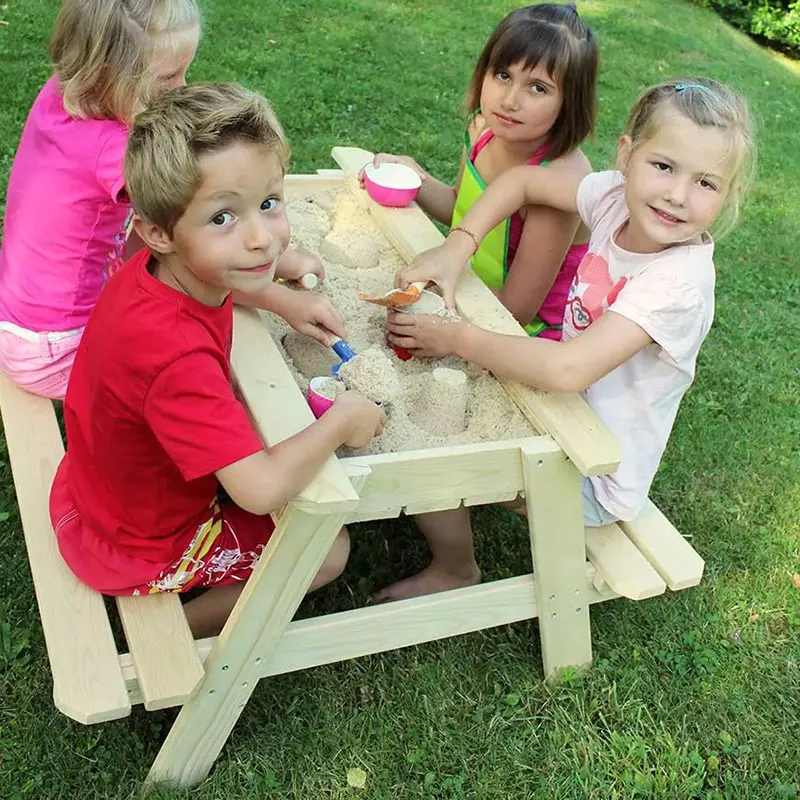 Table basse bac à sable Brut - 18m+-12