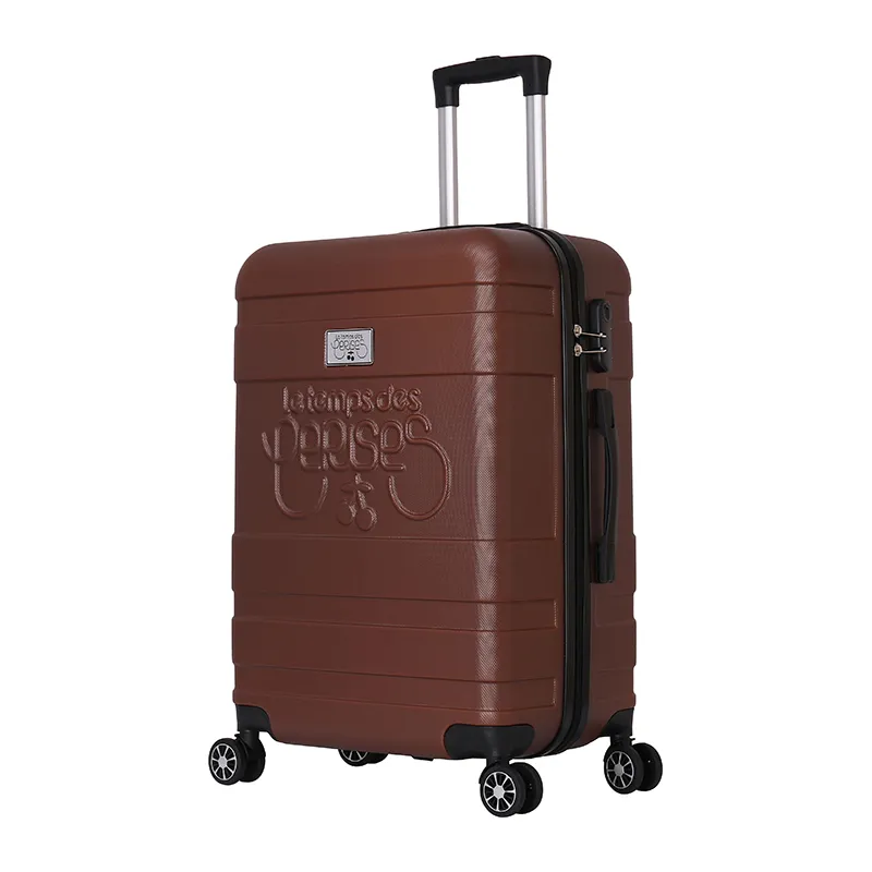 Set de 3 valises Lyra 55/65/75 cm - 43/65/94,5L - Coffee-5