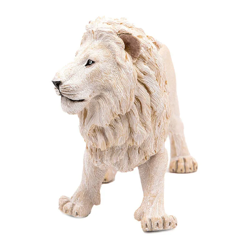 Lion blanc - 14,5x8,2cm-4