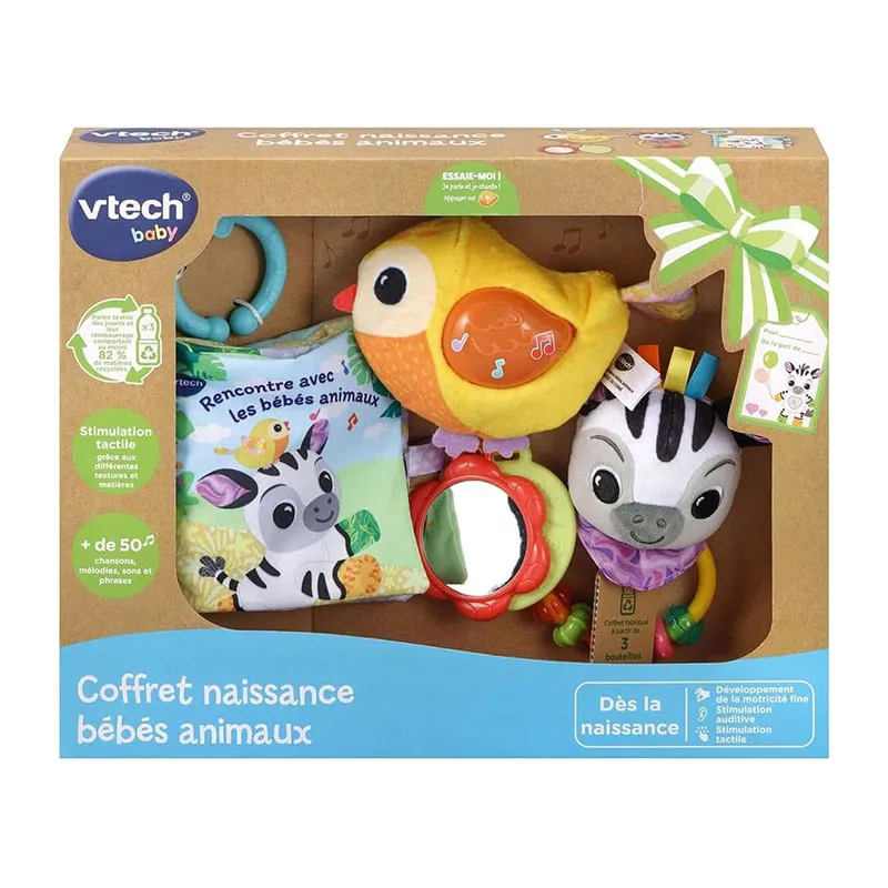 Coffret naissance Bébés animaux - 0m+-1