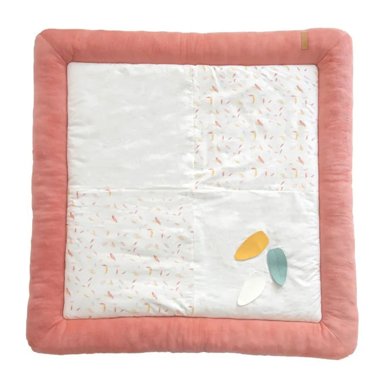 Tapis de parc antidérapant Happy - 100x100cm-0