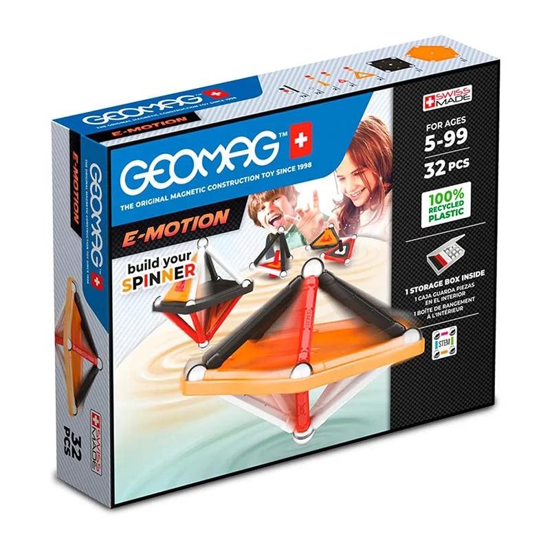 Jeu de construction magnét. E-Motion 32pcs - 5+-0