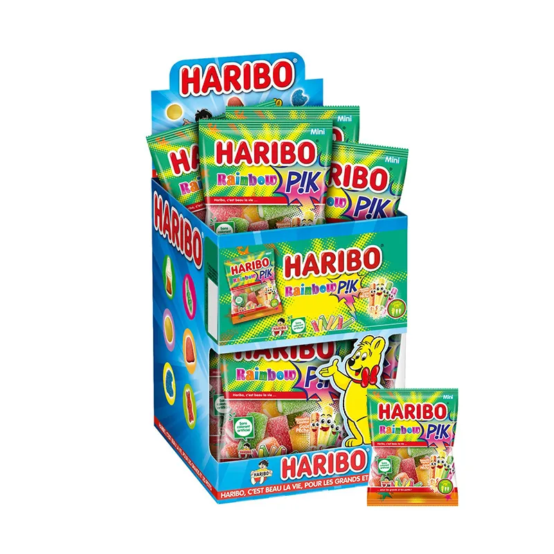 Haribo Mini sachets Rainbow Pik - 30x40g-0
