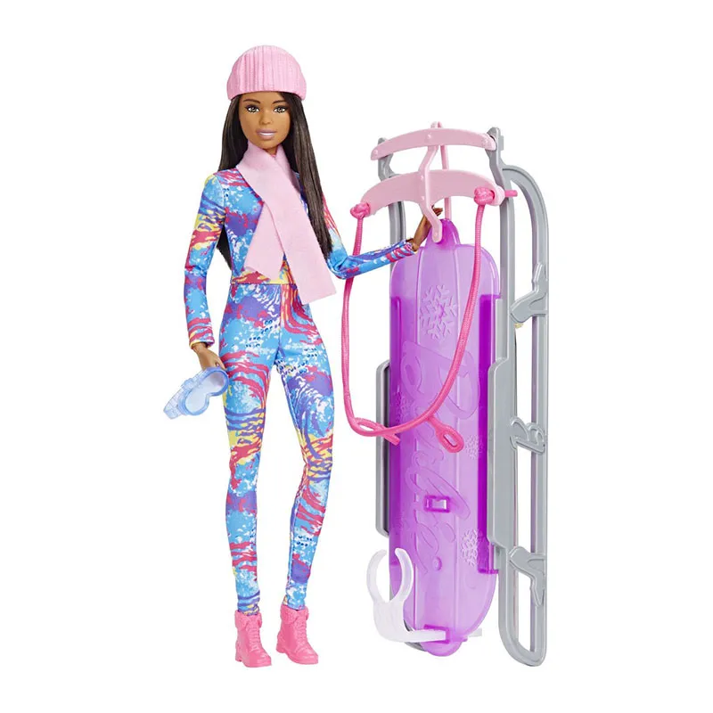 Coffret Barbie & sa luge - 3+-1
