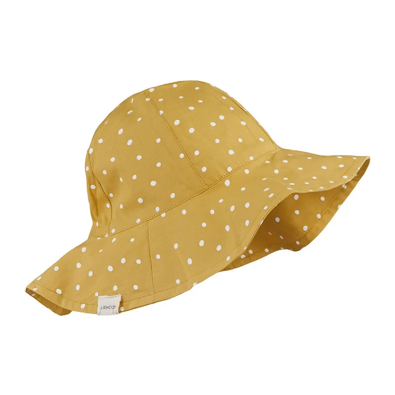 Chapeau de soleil Amelia Confetti Yellow mellow mix - Liewood-0