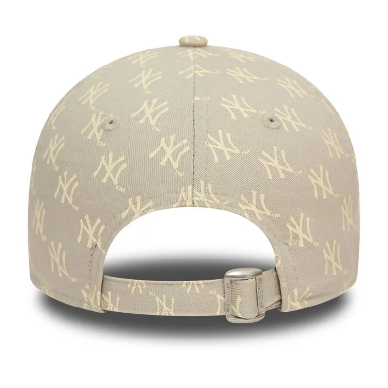 Casquette 9Forty New York Yankees Monogram Femme - Beige clair-3
