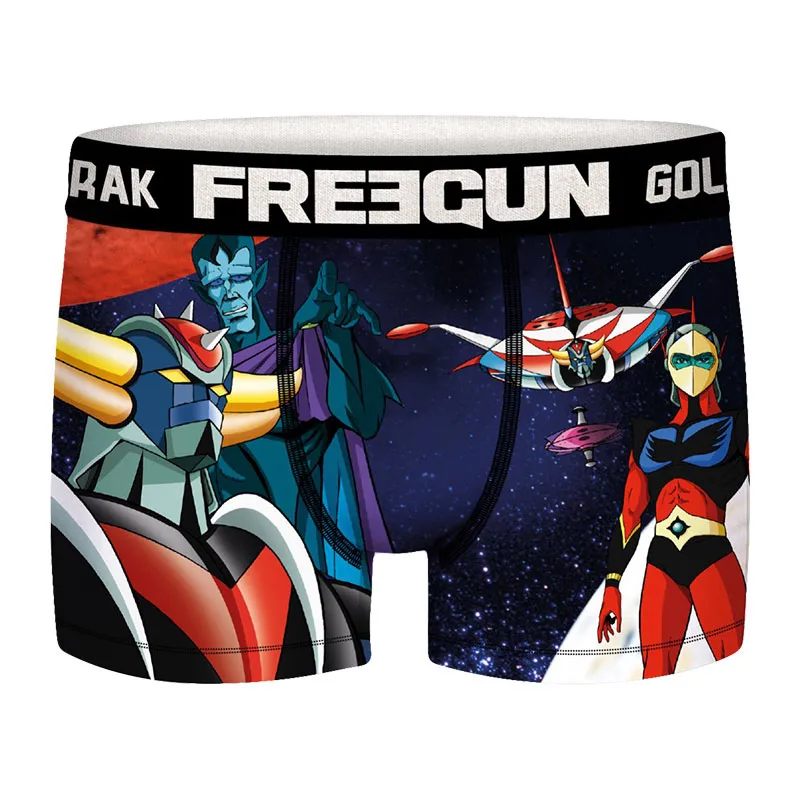 3 Boxers Homme Goldorak - Rouge-3