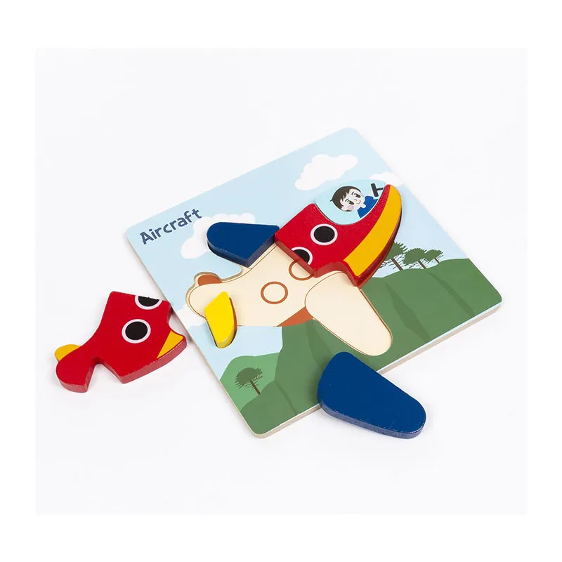 Mini Puzzle Avion 6pcs - 24m+-2