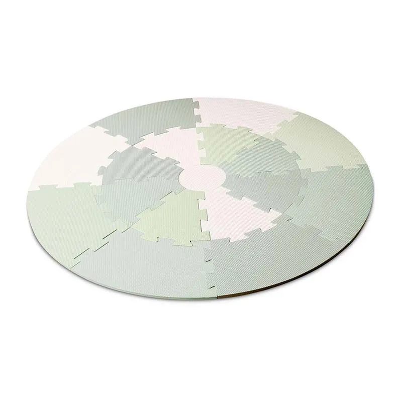 Tapis de jeux à assembler Playmat Vert - 18m+-0