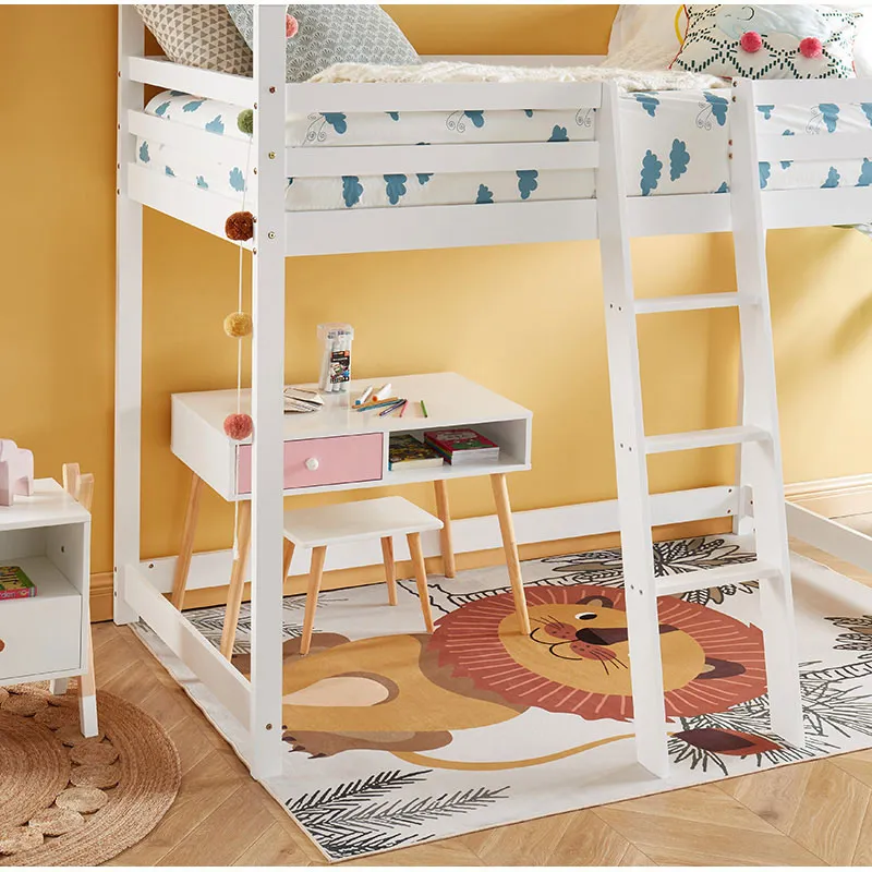Lit mezzanine Tiny Pin Blanc - 90x190cm-6