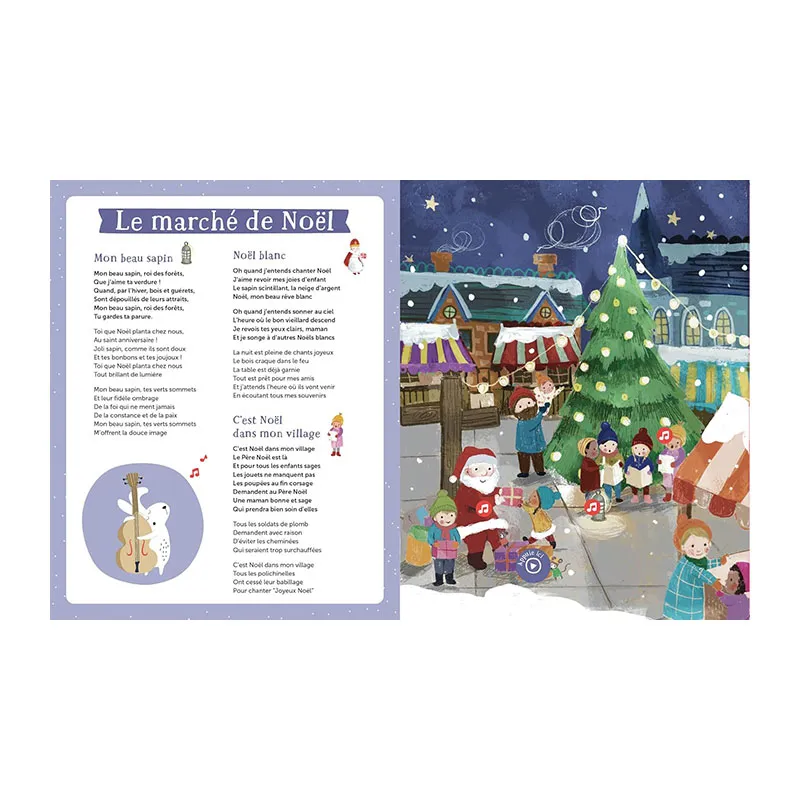 Livre musical Mes plus belles chansons de Noël - 24m+-2