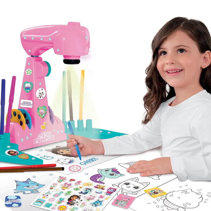 Projecteur de dessins & access. Gabby & la Maison magique - 4+-1