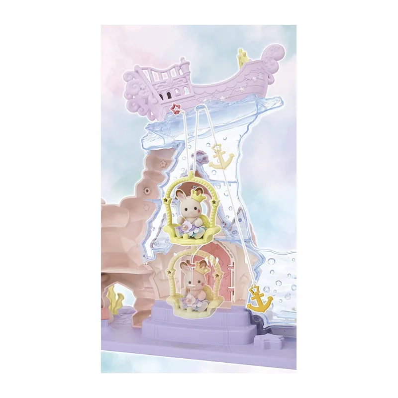 Château des sirènes & 3 bébés - 30pcs-19