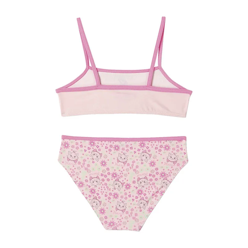 Maillot de bain 2 pièces fille Disney® Les Aristochats - Rose-1