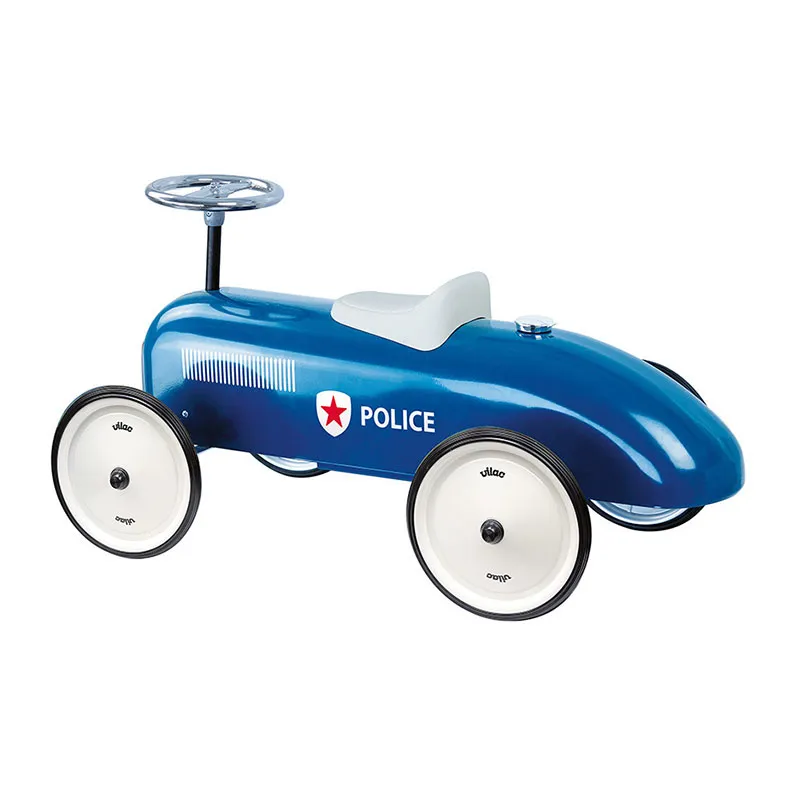 Porteur Voiture de police vintage - 18m+-2