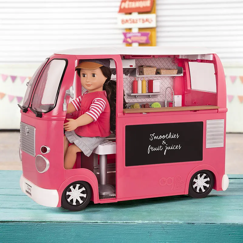 Foodtruck Rose & Accessoires - 75pcs-8