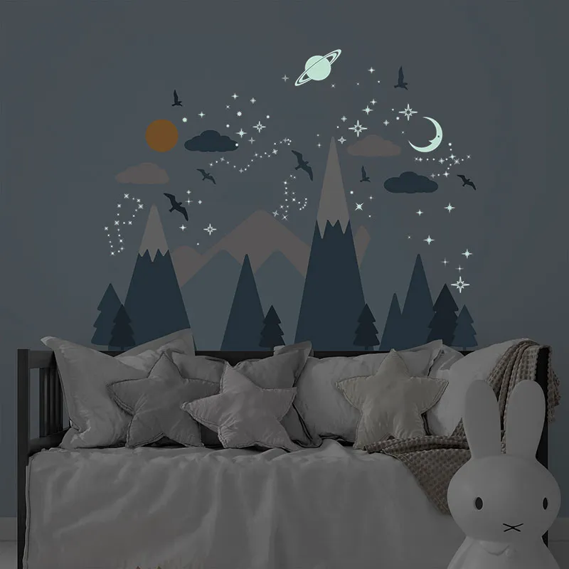 Stickers Phospho. - Montagnes bleues-0