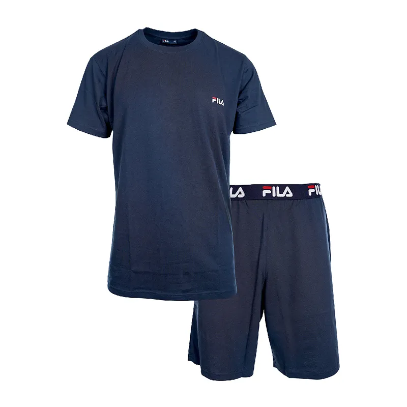 Pyjama Homme Fila - Bleu Marine-0