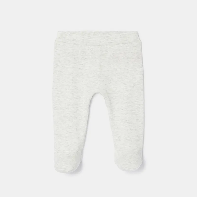 Pyjamas Coton BIO Mixte - Écru chiné-2