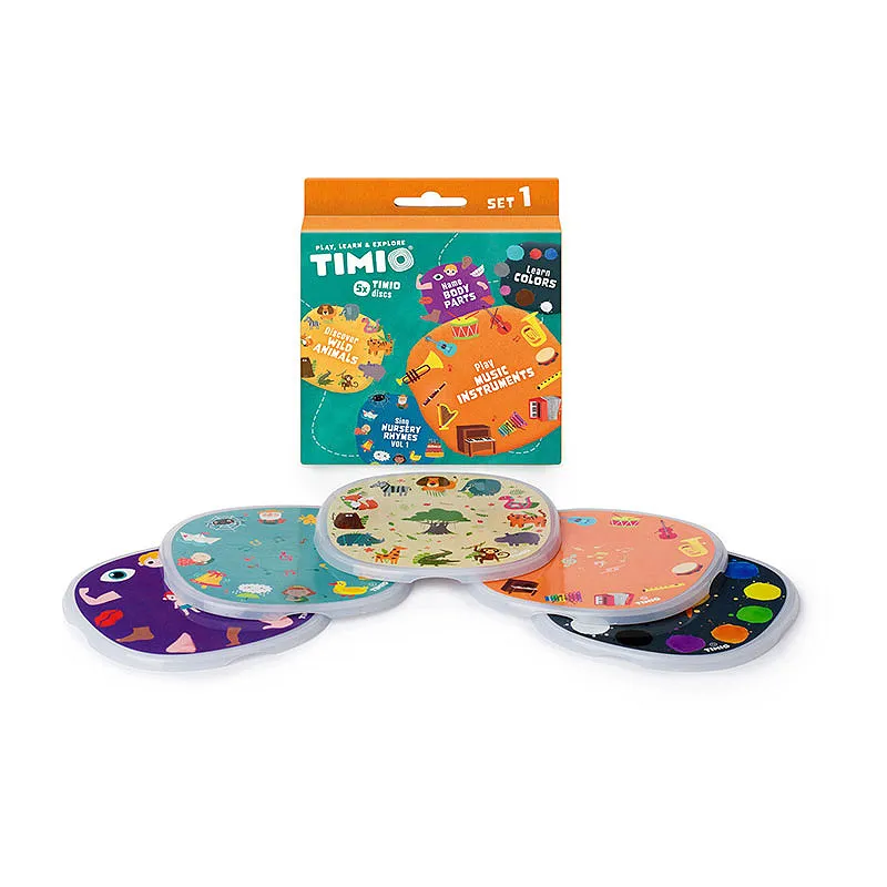 5 Disques pour lecteur Timio Set 1 - 24m+-0