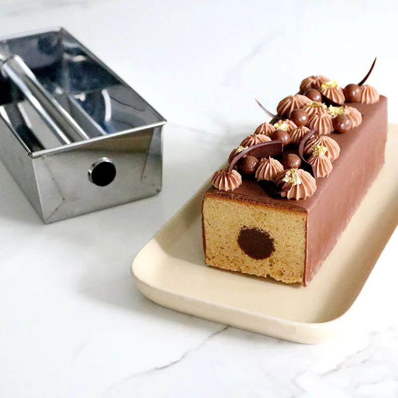 Moule à cake avec insert - 25x11x7cm-0