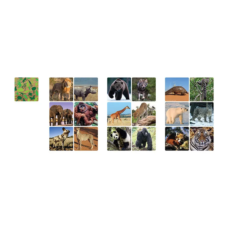 Jeu de Memory WWF Mammifères - 36m+-1