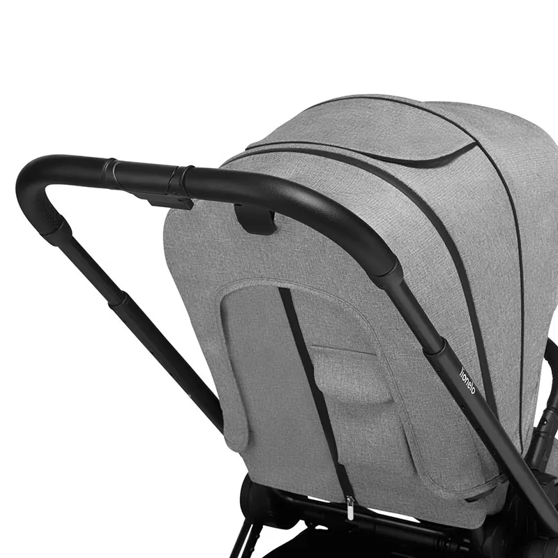 Duo Poussette Mika + Nacelle Grey Stone - 0m+-10