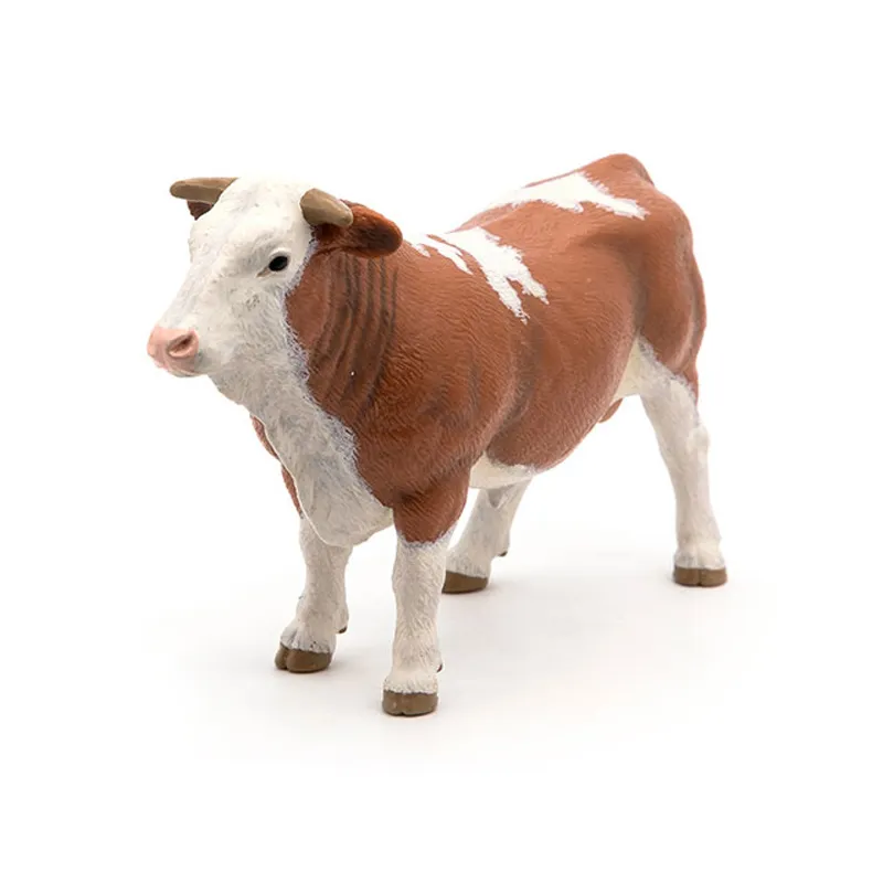 Taureau simmental - 4,5x14,5x9cm-3