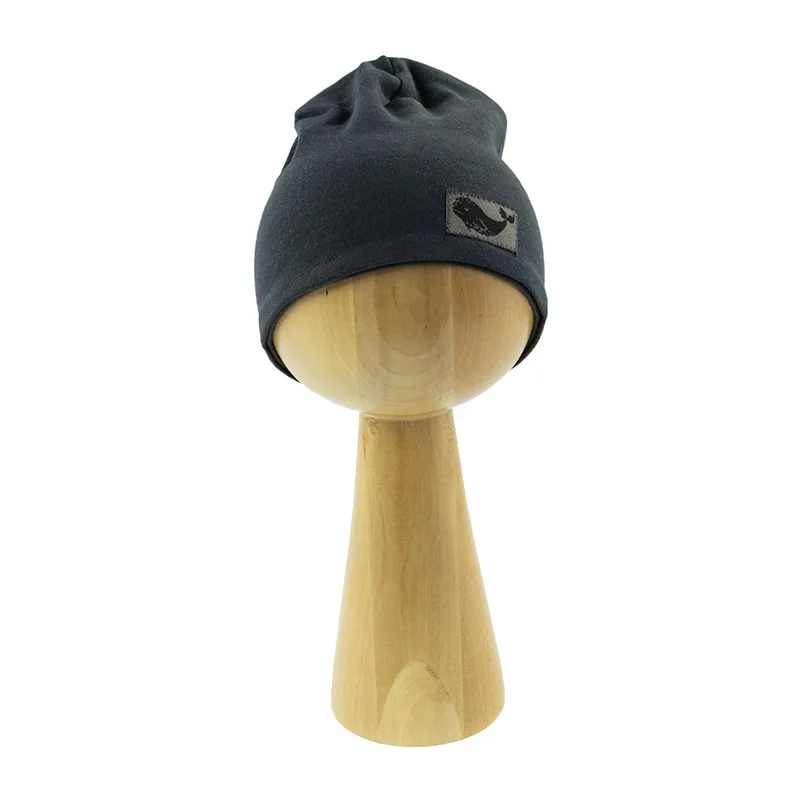 Bonnet en Coton Miki - Gris anthracite-0