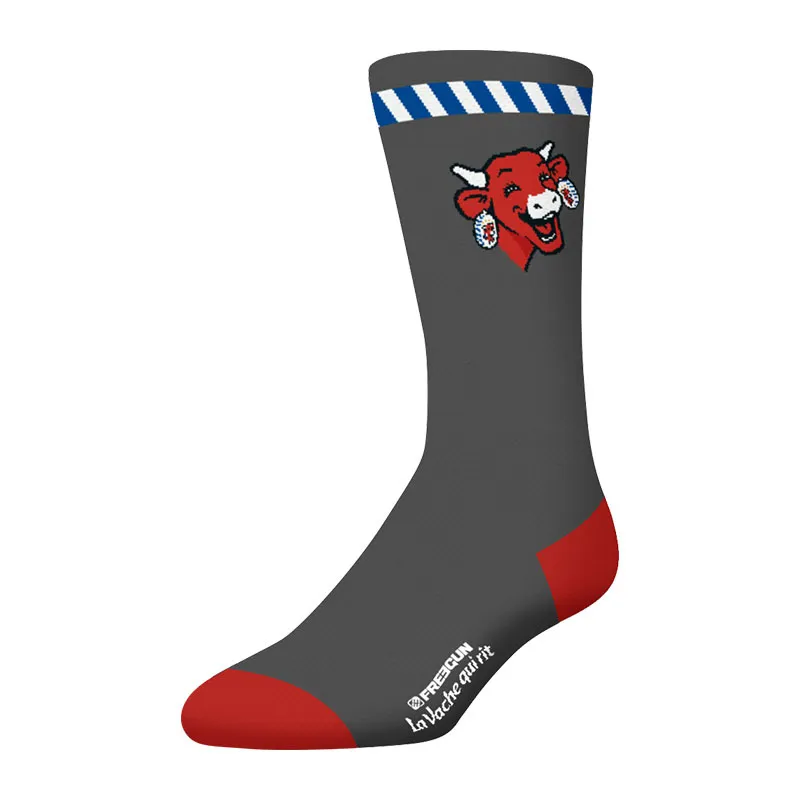 4 paires de Chaussettes Homme La Vache qui Rit - Gris/Bleu-3