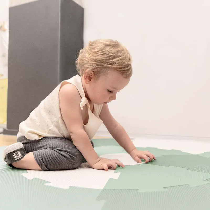 Tapis de jeux à assembler Playmat Vert - 18m+-6