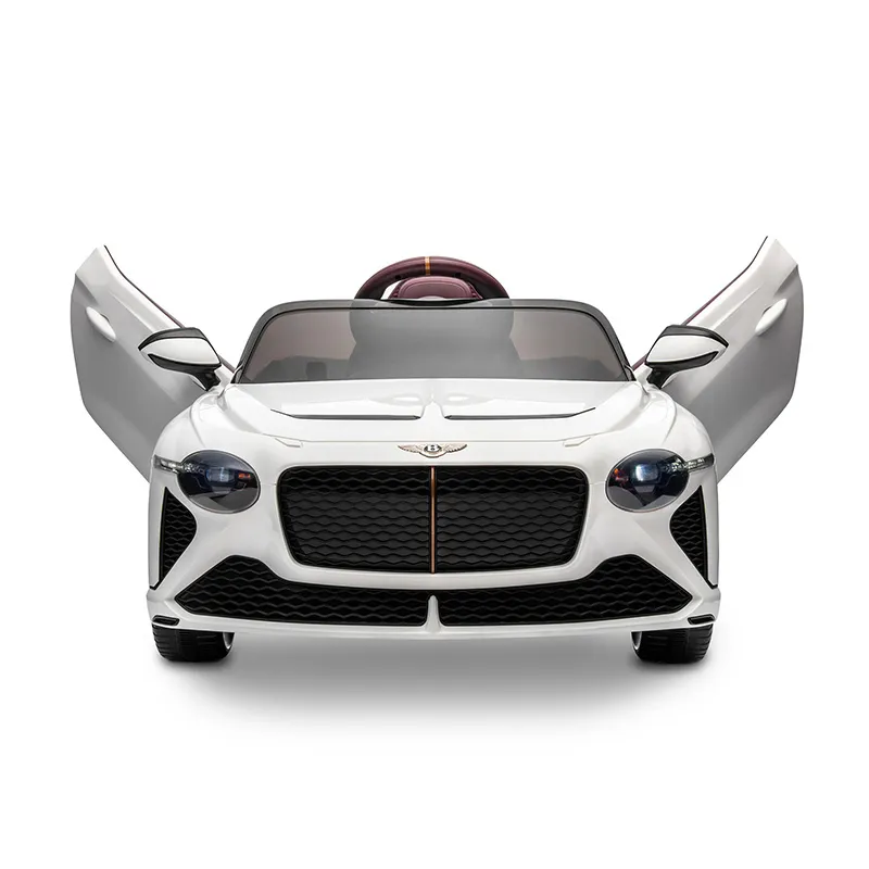 Voiture élec. Bentley Bacalar Blanc - 36m+-4