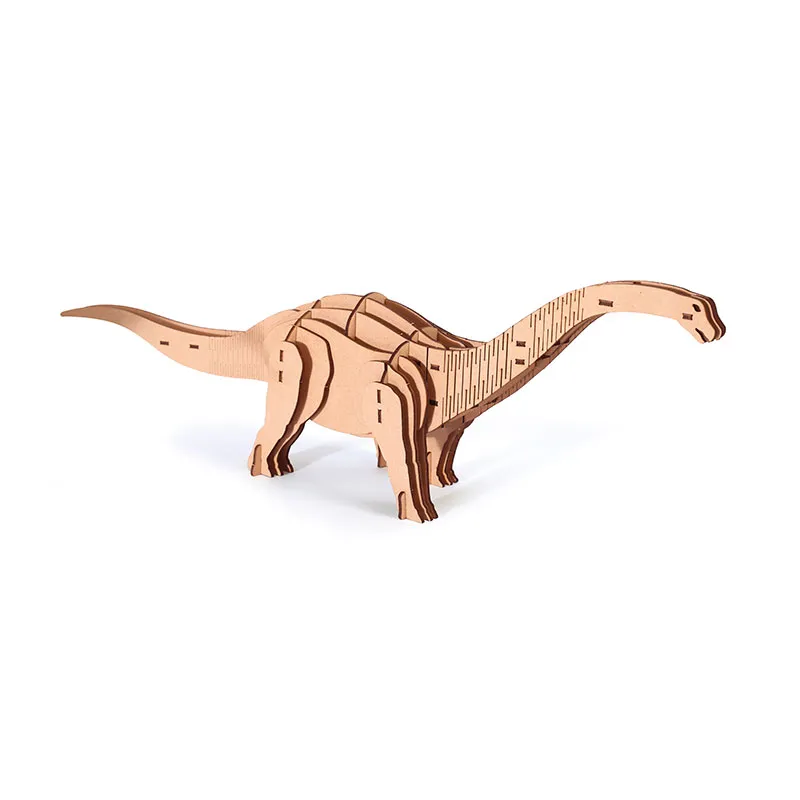 Maquette 3D bois Diplodocus 38pcs - 8+-4