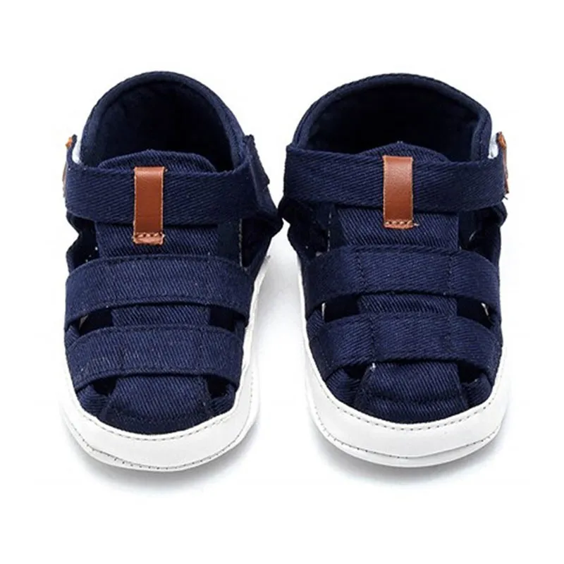 Sandales Velcro - Marine-0