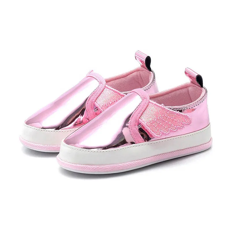 Baskets Premiers pas Ailes - Rose-0